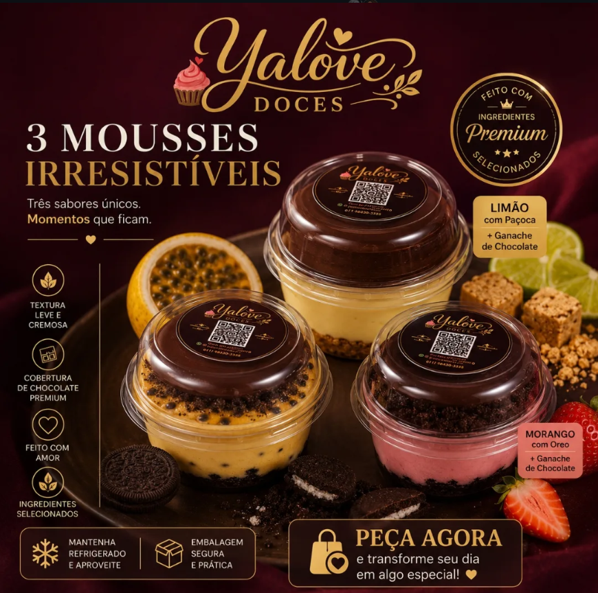 Mousses premium Yalove